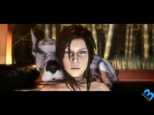 Порно-мультфильм 3D с Ларой Крофт - Lara's Guard 2